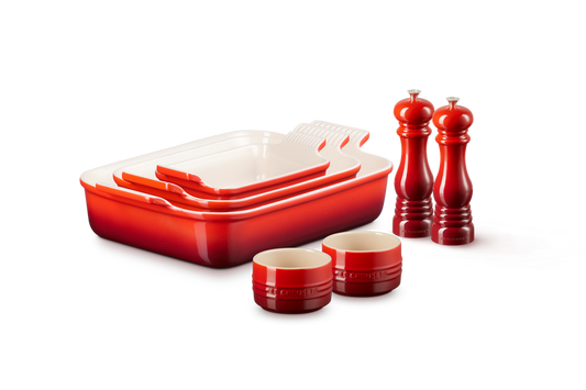 Stoneware 5-piece Essential Setwith Mills